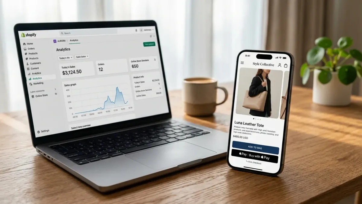 Превръщане на Shopify магазин в нативно мобилно приложение с Wixo
